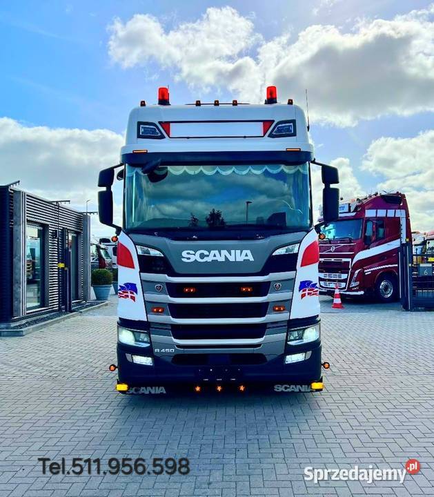 Ciagnik 6x2 3 osiowy Scania R 450 eur 6