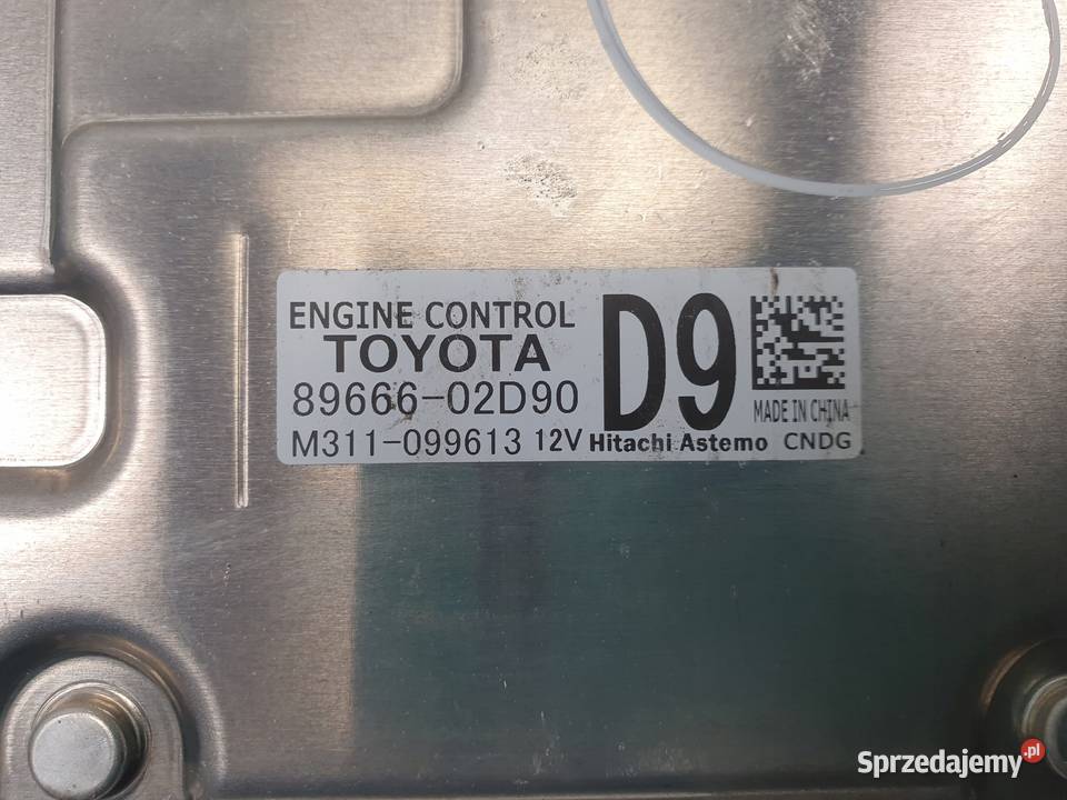 Toyota Corolla E21 18 H KOMPUTER SILNIKA osobowe sprzedam