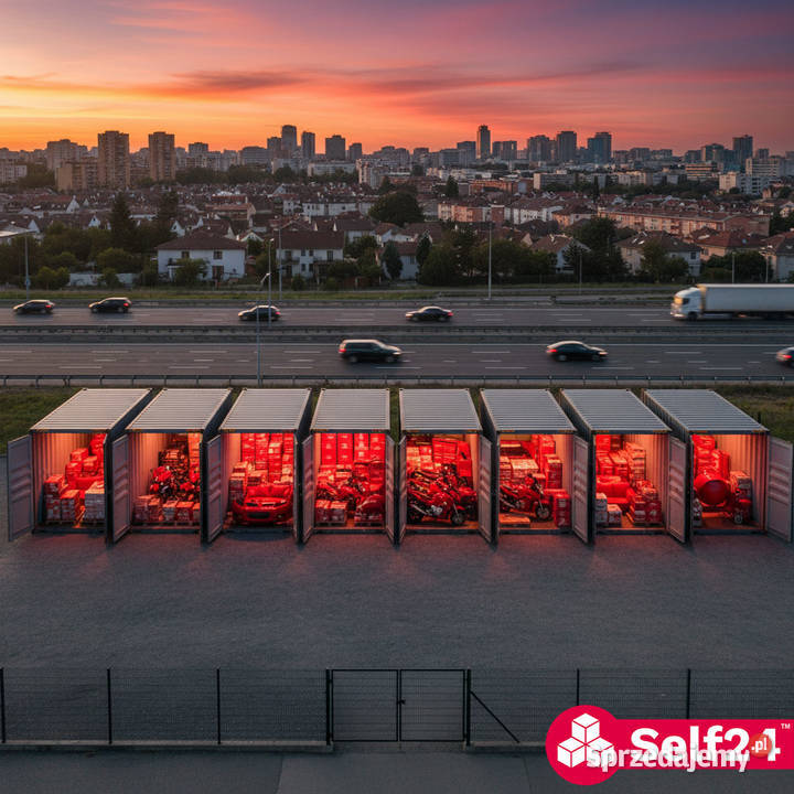 Hala Magazyn Garaż Self Storage Kraków S7xS52 FV sprzedam