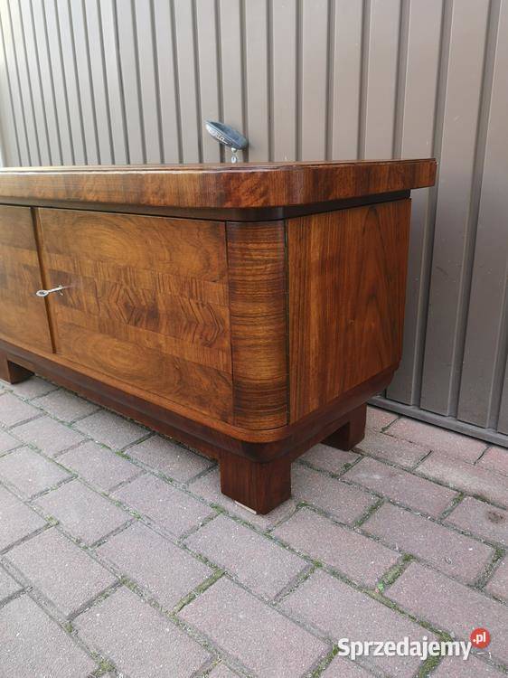 Komoda ARTDECO Orzech Niska Stara Antyk Swarzędz