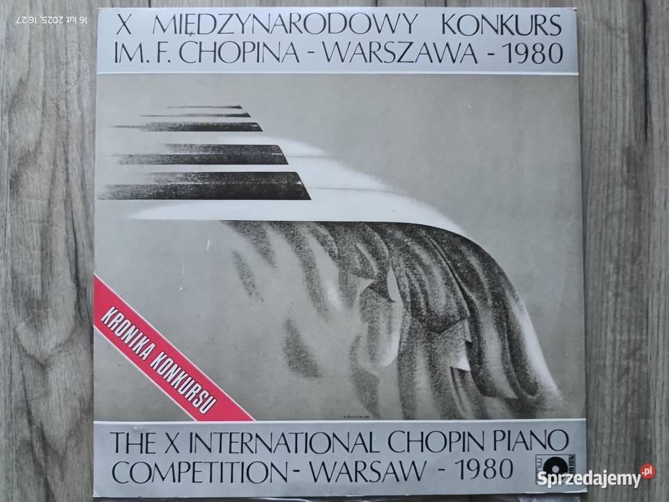 Winyl Międzynarodowy Konkurs im FChopina 1980 płyta winylowa Wronki