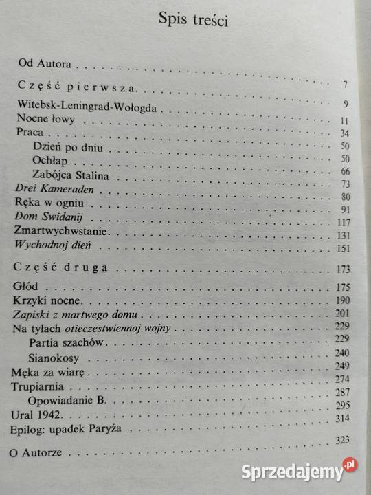 Inny świat Gustaw HerlingGrudziński Rok wydania 1991
