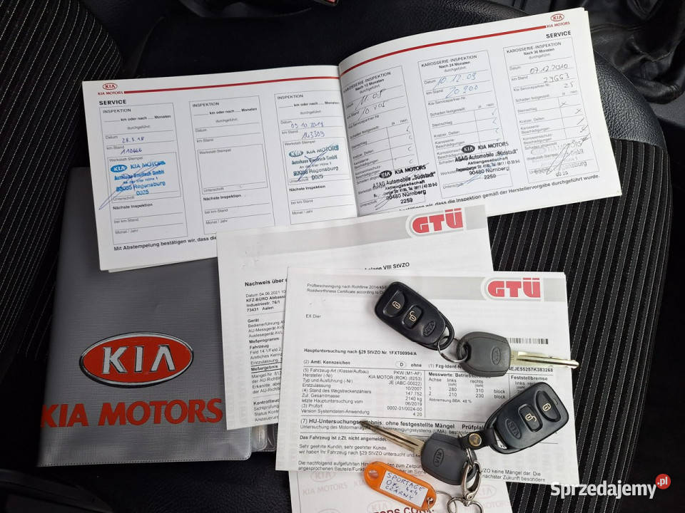 Kia Sportage 4X4 ŁADNA 20benzyna wersja ACTiVE światła przeciwmgielne warmińsko-mazurskie Olsztyn