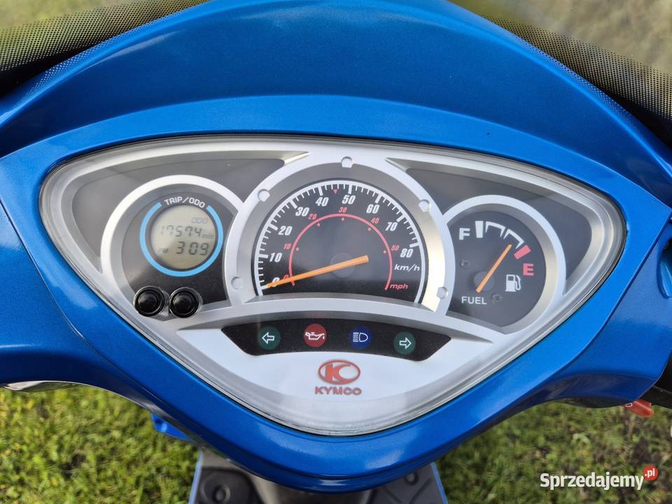 Kymco PeopleS 50 AC 2T Skuter kufer GIVI Ciechanowiec