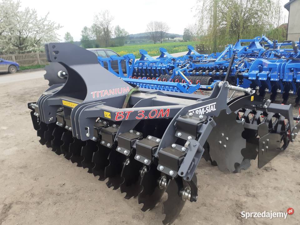 Brona talerzowa 3M FARMSTAL rozstaw 90100 nieuszkodzony Bełchatów sprzedam