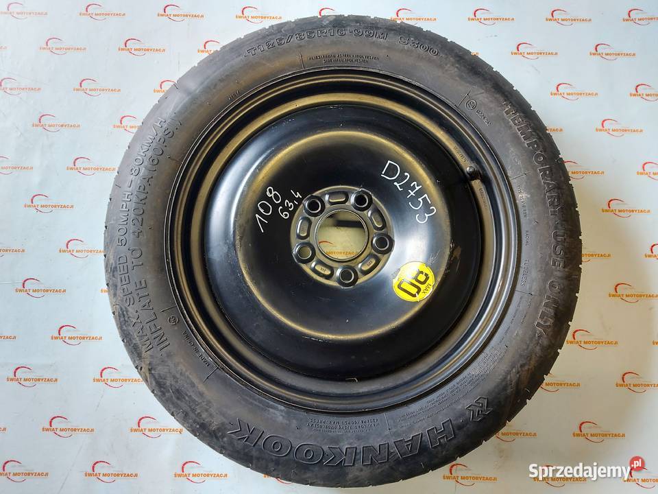 MONDEO MK4 S GALAXY MK3 koło dojazdowe 1258516 Kielce