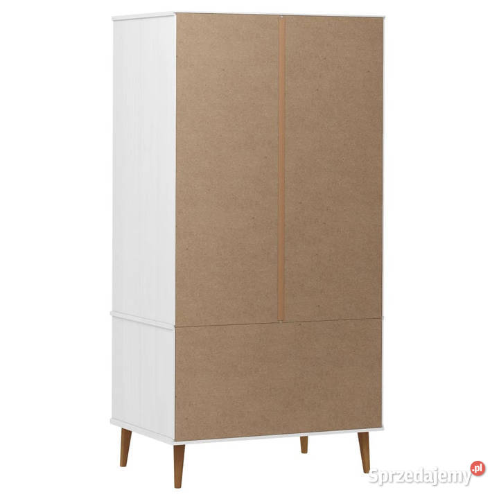 Szafa MOLDE biała 90x55x175 lita sosna WM350523 Warszawa