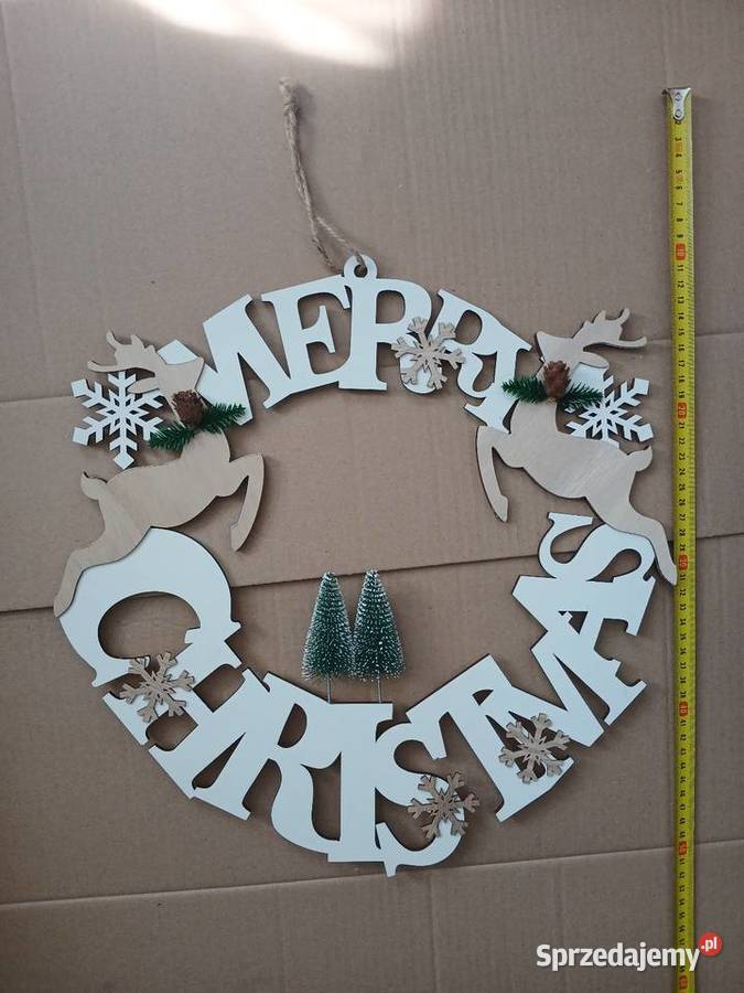 Zawieszka dekoracja bożonarodzeniowa Merry Pozostałe Chrzanów