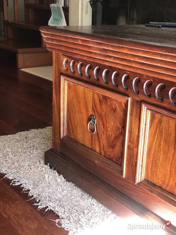 Stolik kawowy skrzynia mebel kolonialny Stoły, krzesła, biurka Gdynia sprzedam