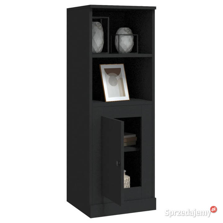 Szafka czarna 36x355x1035 materiał Warszawa