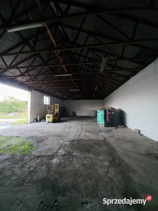 Wynajmę hale usługową 4m wjazd przemysł ciężki dolnośląskie Legnica sprzedam