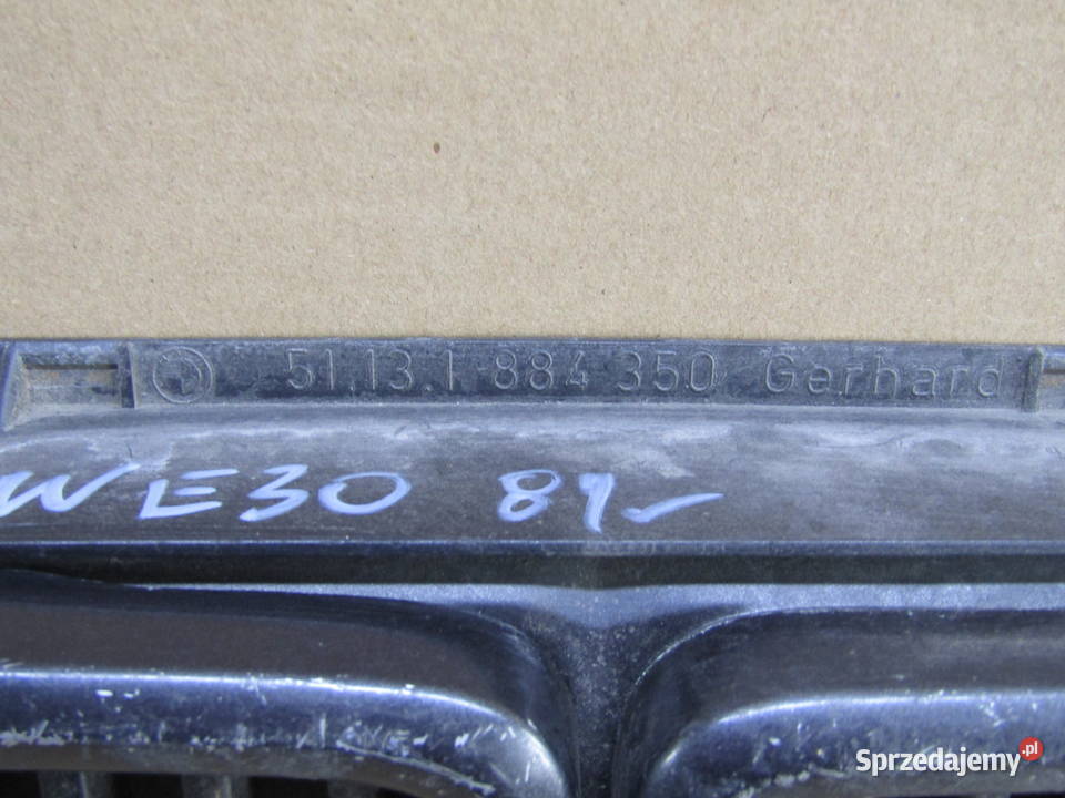 ATRAPAGRILL BMW E30 1884350 CZARNA Mysłaków sprzedam