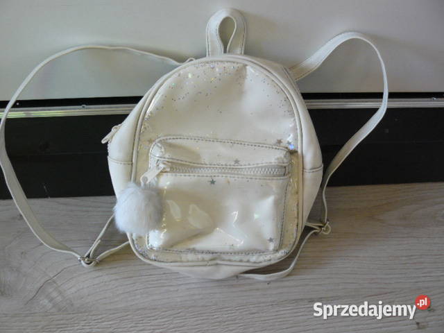 Maly plecaczek bialy z pomponem Rzeszów