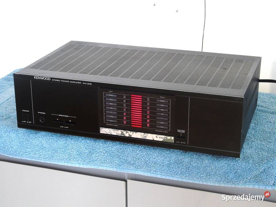 Wzmacniacz Kenwood 206 mocna 2x 150 wat WYSYŁKA Jasło sprzedam