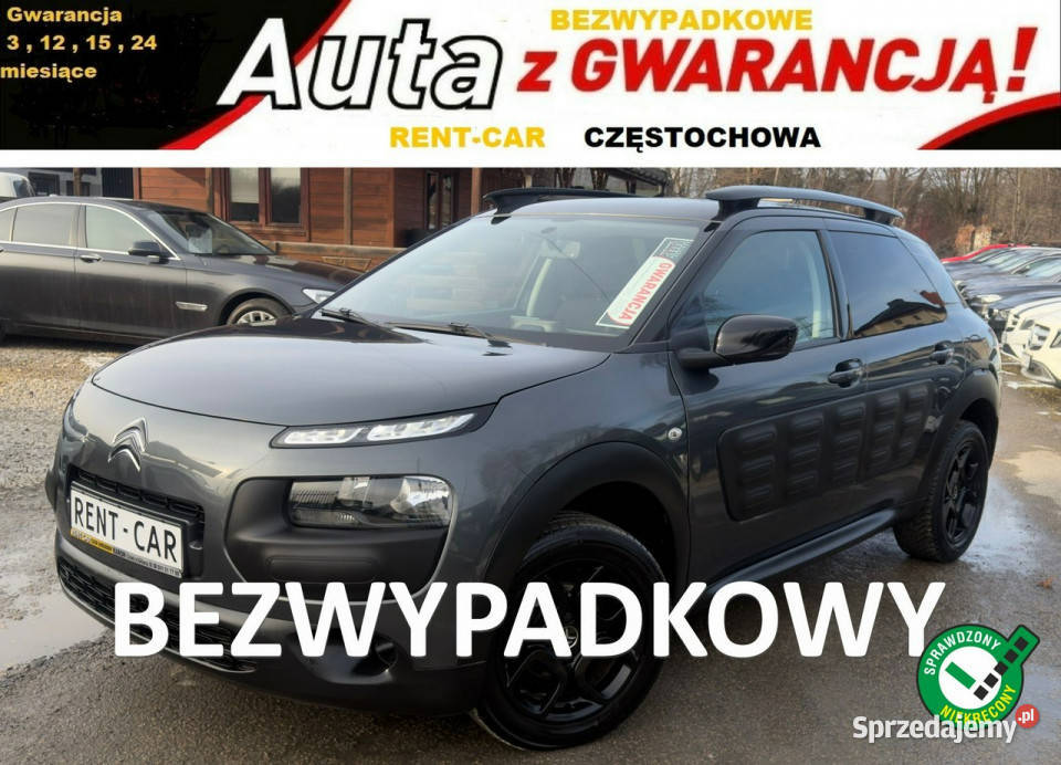 Citroen C4 Cactus 12i82OPŁACONYBezwypadkowy tempomat Częstochowa