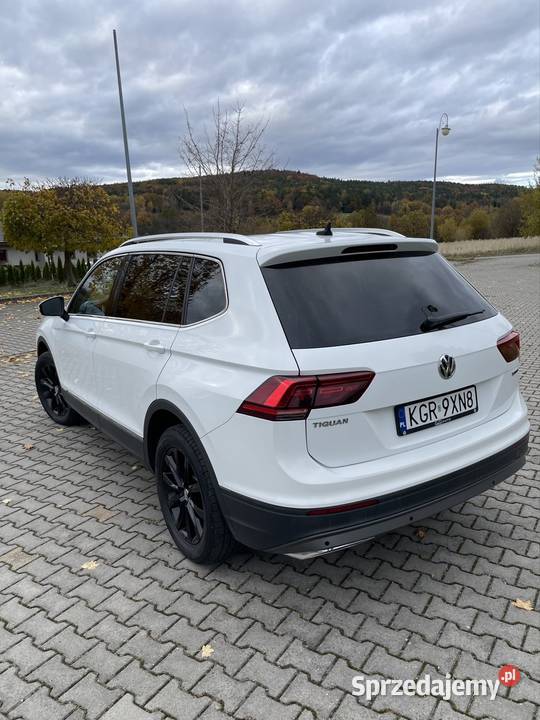 VW Tiguan Allspace 20 TSi Bogata wersja elektrochrom. lusterko wst. Tiguan małopolskie Gorlice