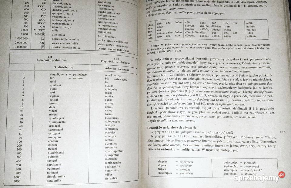 Gramatyka opisowa języka łacińskiego Jan Pozostałe Chełm
