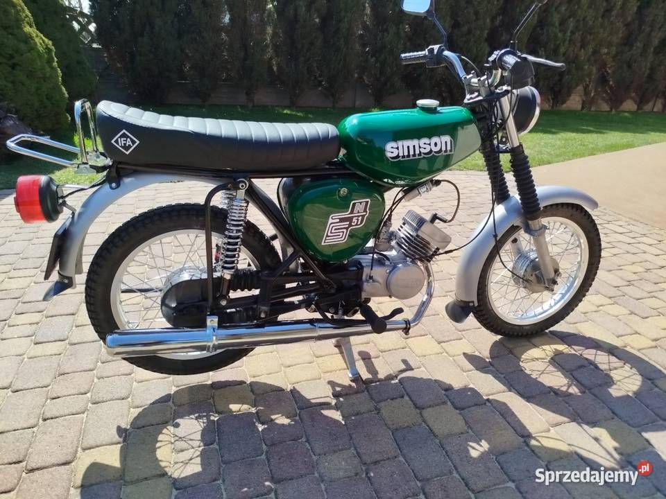 Simson S51 1989 r Pajęczno