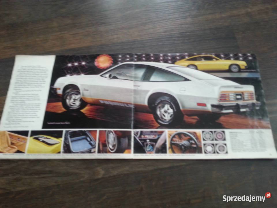 prospekt Pontiac 1978 warmińsko-mazurskie Dywity