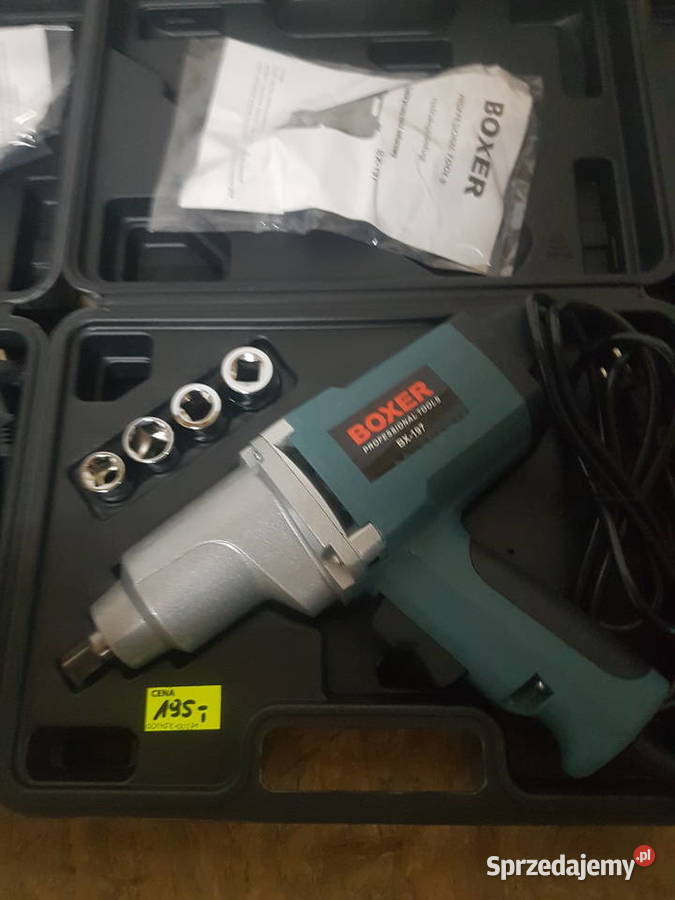 Elektryczny klucz udarowy boxer 2350 wat 340 NM Głogowa