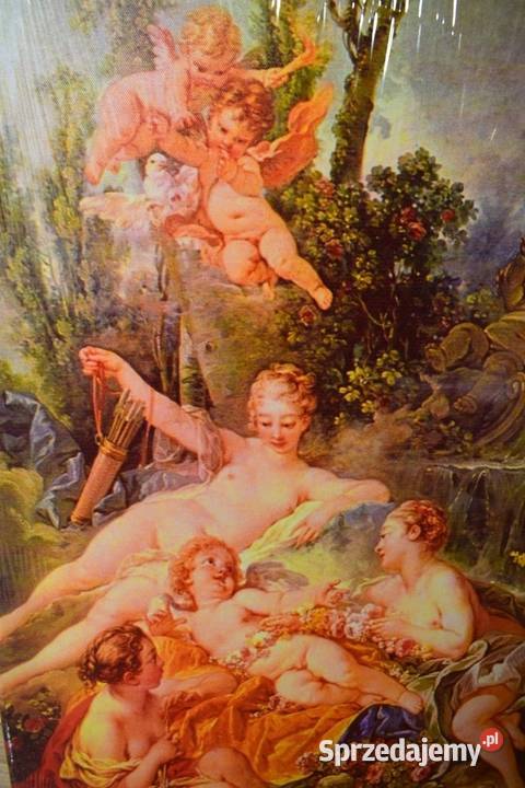 FBoucher Kupidyn w niewoli 1754 reprodukcja Chełmno sprzedam