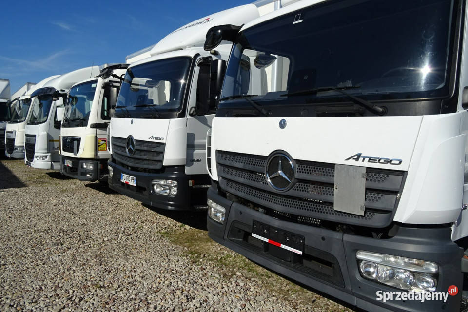 Mercedes Atego 1218 Euro 6 272 kontener 18p wspomaganie kierownicy