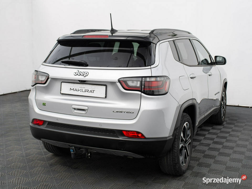 Jeep Compass WZ654FR15MHEV Limited pół skóra czujnik zmierzchu Gdańsk