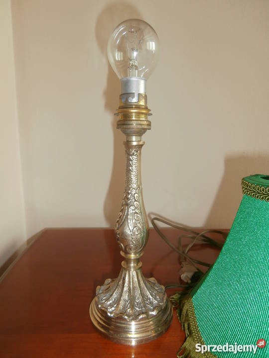 Lampka nocna mosiężna Wrocław