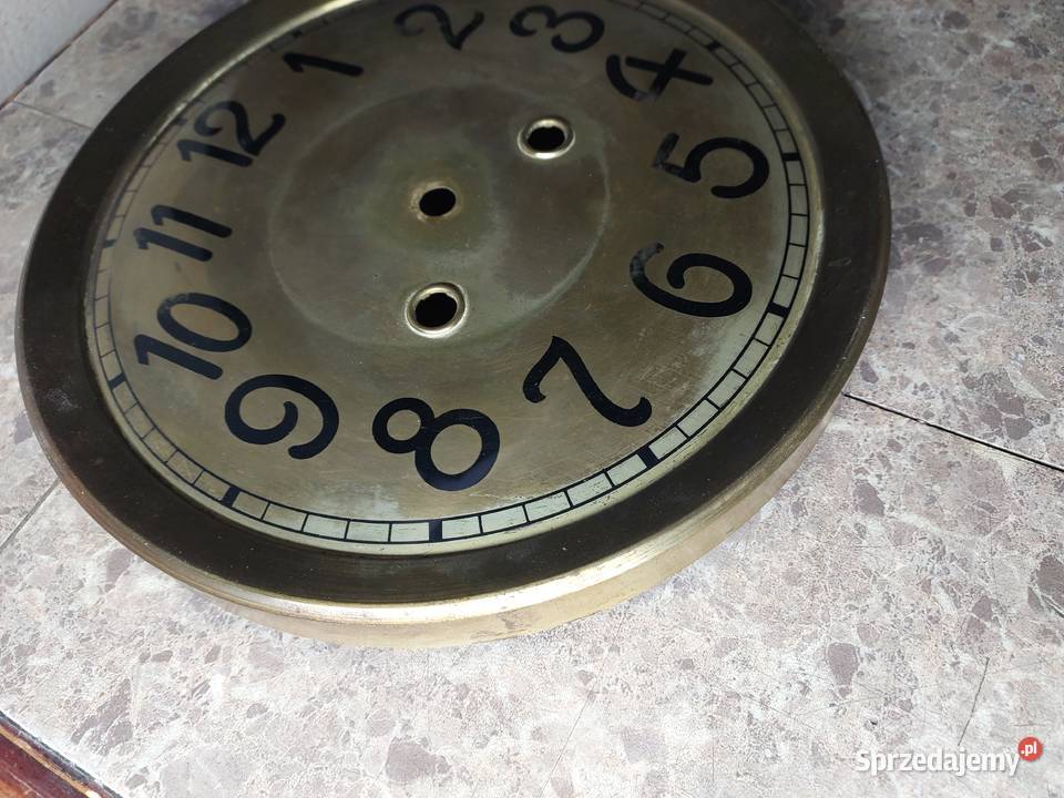 710 Tarcza starego zegara ściennego 205 56532 Tczew sprzedam