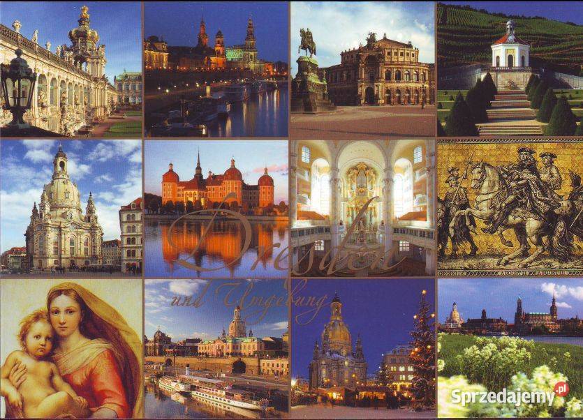 Kart Poczt RFN Drezno widoki 2011 Pocztówki i karty telefoniczne