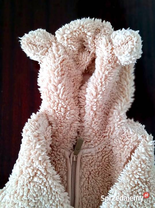 Kombinezon niemowlęcy dziewczynki pudrowy róż H&M Wrocław