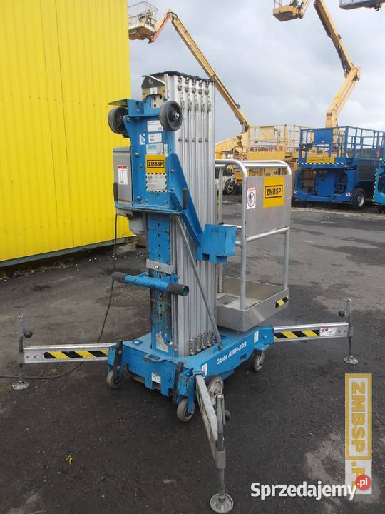 Podnośnik koszowy masztowy GENIE AWP30S 230 V AC Pleszew