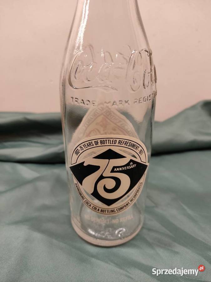 Butelka oryginalna Coca Cola z 1977r Głuchołazy