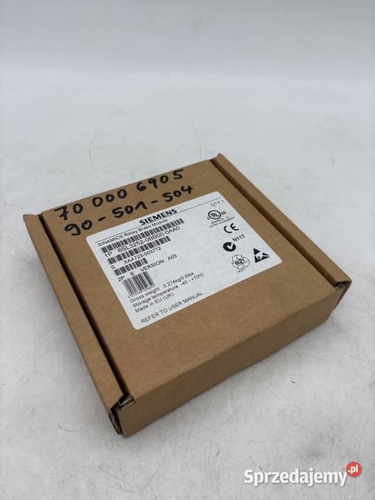Siemens 6SL32520BB000AA0 Relay Brake Module Pozostałe Warszawa