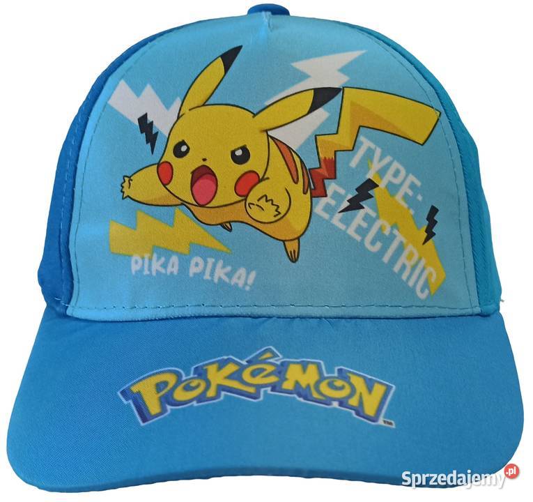 Czapka Czapeczka Pokemon Pikachu Baseballówka Mogilany