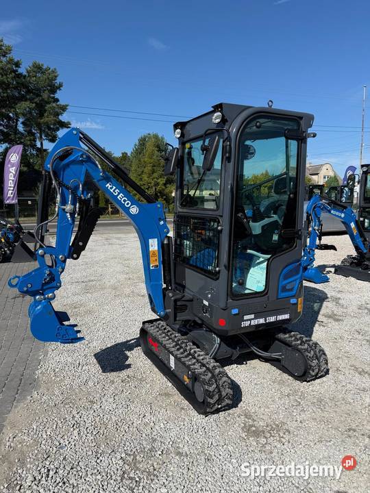 Nowa Minikoparka Silnik Kubota 15Tony Dealer Gdańsk