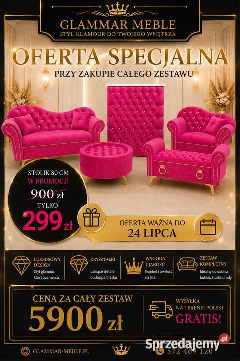 Recepcja zestaw Fryzjerstwo i kosmetyka Kępno
