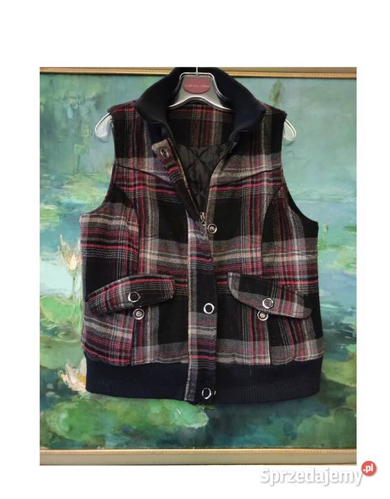elegancka angielska casual uniwersalna kamizelka Inny wzór sprzedam