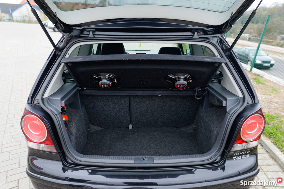 Volkswagen POLO IV 19 TDI 2004r Comfortline 130 czarny Warszawa