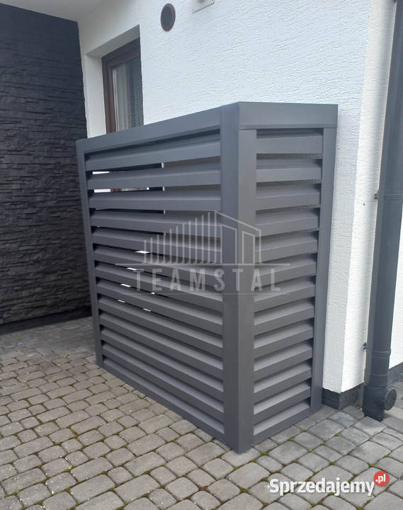 Osłona pompy ciepła 110x50x150 antracyt TS581 Miastko