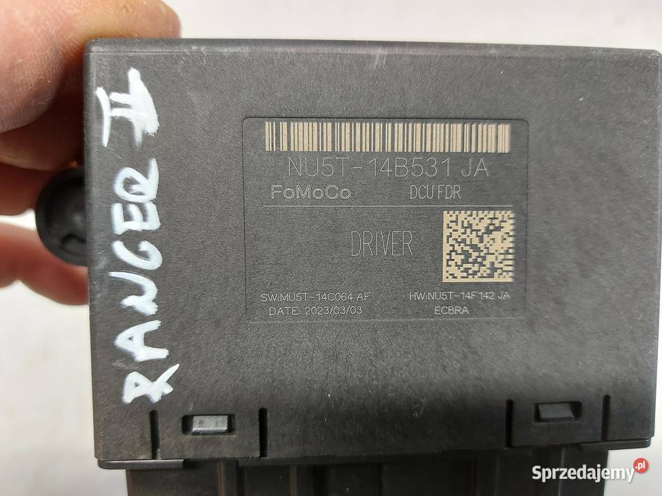 Ford Ranger VI 6 2024r MODUŁ STEROWNIK DRZWI