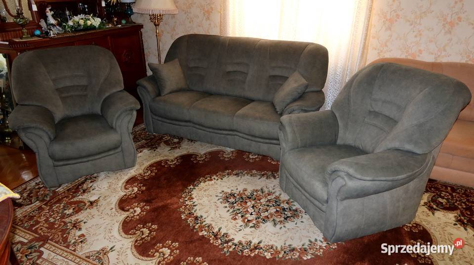 Piękny komplet wypoczynkowy Bologna sofa 3 os i 107cm Ziębice sprzedam