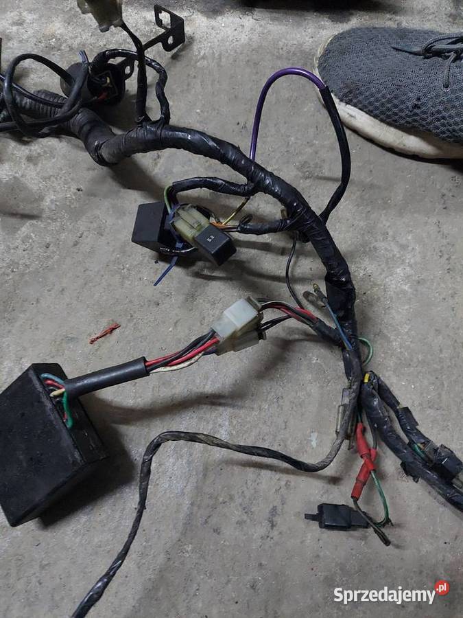 Kawasaki klr 600 wiązka instalacja elektryczna Jelenia Góra