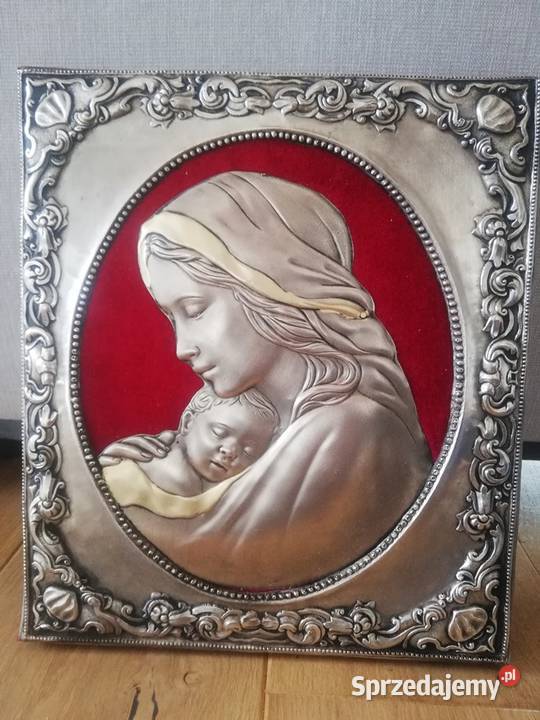 Piękna Ikona Matka Boska Karmiąca Łódź sprzedam