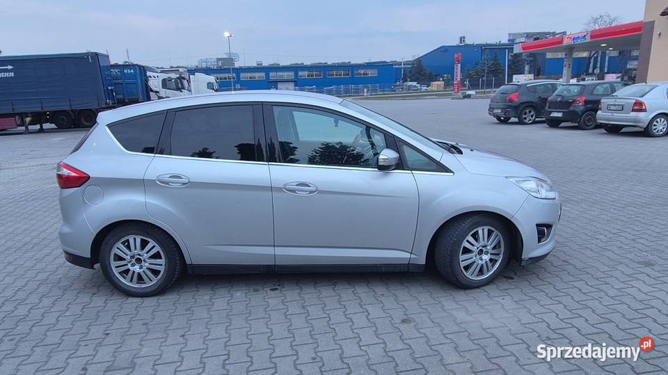 Ford C 2015r srebrny Partynia