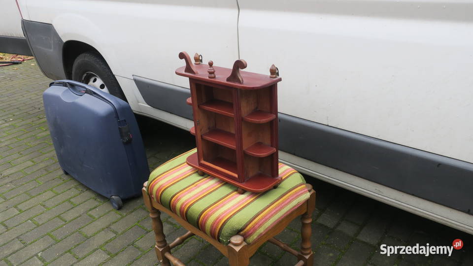 Półeczka wisząca drewniana