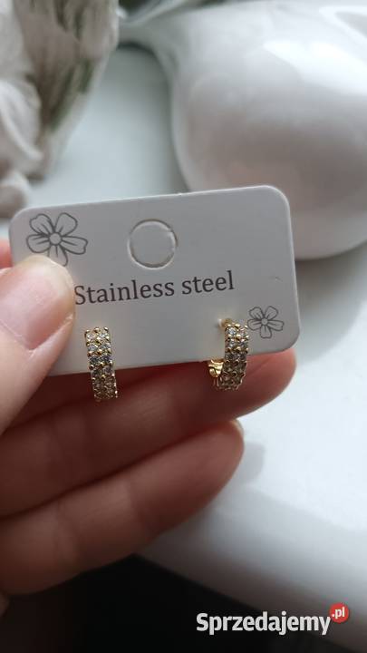 Kolczyki Stal szlachetna Piotrków Trybunalski