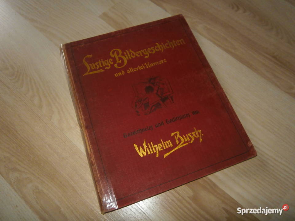 Lustige Bildergeschichten und allerlei Humore łódzkie Łódź sprzedam