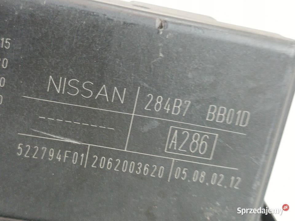 SKRZYNKA BSI 284B7BB01D Nissan Qashqai I