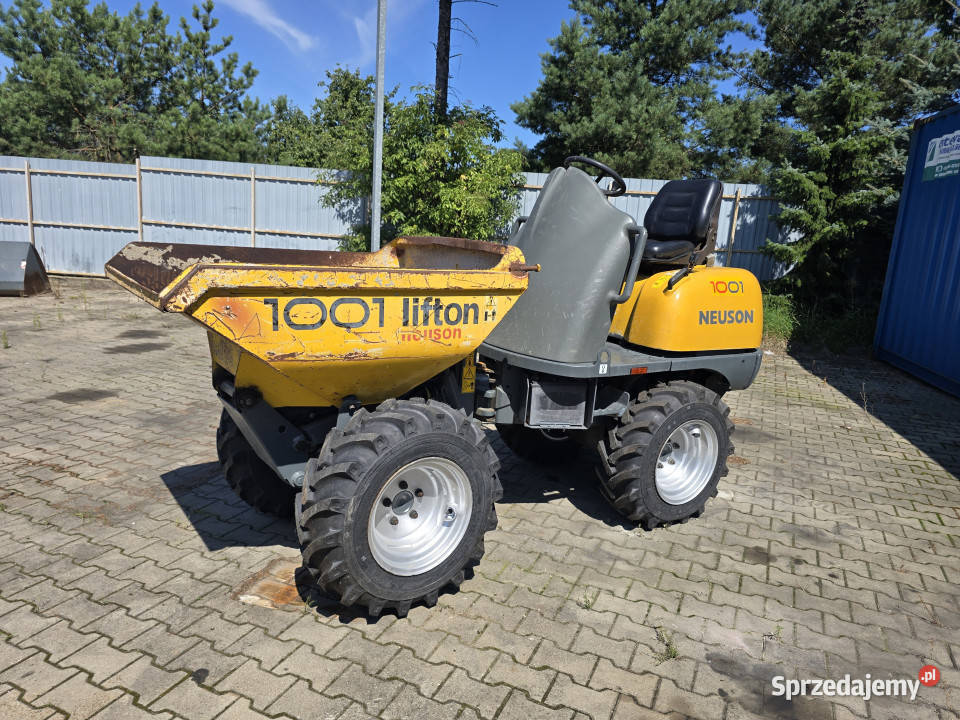 Wozidło NEUSON 1001 4x4 ładowność 1000 YANMAR nie Wozidła Maszyny budowlane Rudolfowo
